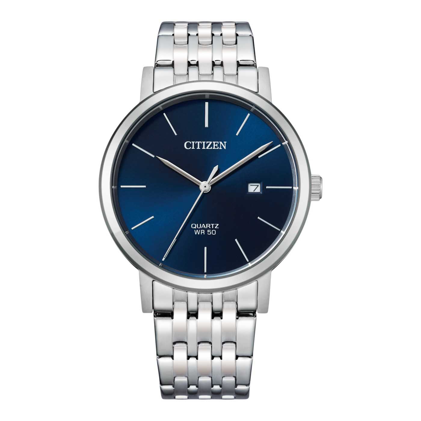 CITIZEN Elegant με Μπλε καντράν και Ατσάλινο μπρασελέ BI5070-57L
